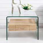 mesa marilyn baja madera cristal 50x50 cms 3