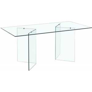 mesa mistica cristal 150 x 90 cms