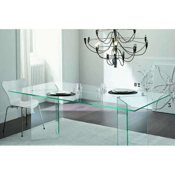 mesa nicole cristal 200 x 120 cms