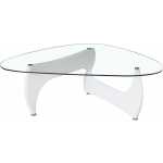 mesa nogu baja lacada blanca cristal 120x70 cms 2