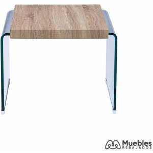 mesa osiris baja madera cristal curvado 55x55 cms 1