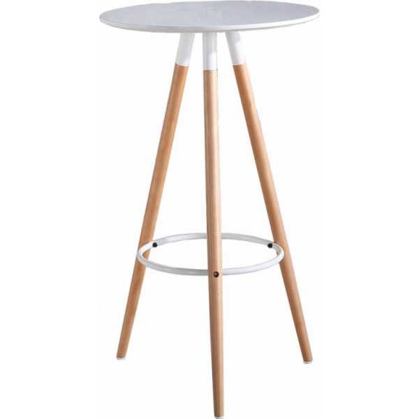 mesa otilia new alta madera tapa blanca de 60 cms 2