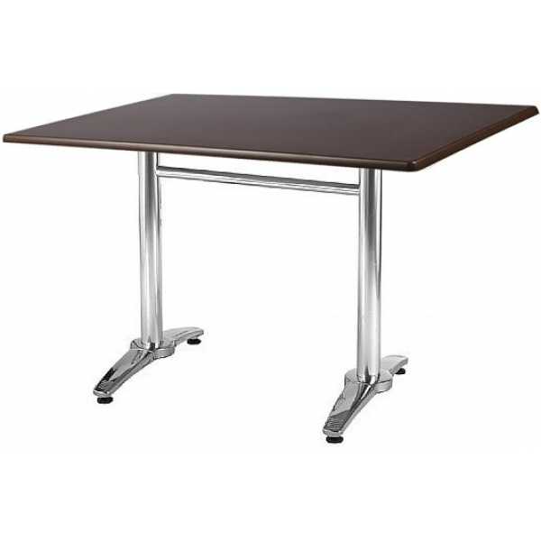 mesa roma aluminio base rectangular y tapa 110 x 70 cms color a elegir