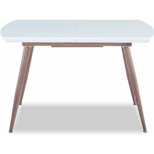 mesa sohail extensible metal madera cristal140 180 x 80 cms 1