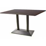 mesa soho negra base rectangular y tapa de 110 x 70 cms color a elegir
