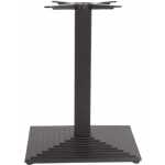 mesa tiber negra base de 72 cms y tapa de 80 x 80 cms color a elegir 1
