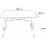 mesa volt madera 120x80 3