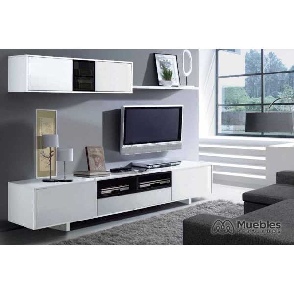 mueble de salon blanco moderno 0t6682bo