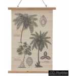 pergamino palmeras decoracion 50 x 2 x 70 cm