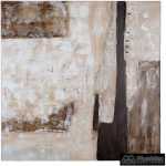 pintura abstracto 2 m marron lienzo 120 x 280 x 120 cm 3