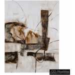 pintura abstracto 2 m negro marron 120 x 90 x 280 cm 2