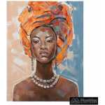 pintura africana lienzo decoracion 90 x 280 x 120 cm
