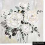 pintura flores lienzo decoracion 80 x 280 x 80 cm