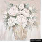pintura jarron flores lienzo decoracion 100 x 280 x 100 cm