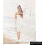 pintura mujer lienzo decoracion 90 x 280 x 120 cm