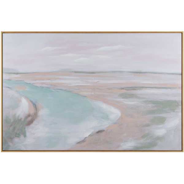 Pintura paisaje ps lienzo decoracion 120 x 350 x 80 cm