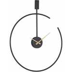 reloj pared negro metal decoracion 50 x 5 x 60 cm 2