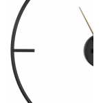 reloj pared negro metal decoracion 50 x 5 x 62 cm 4