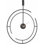 reloj pared negro metal decoracion 60 x 5 x 76 cm 2