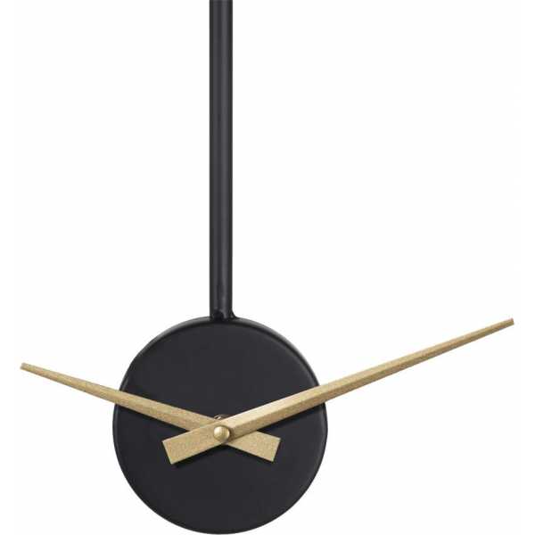 Reloj pared negro metal decoracion 60 x 5 x 76 cm 5
