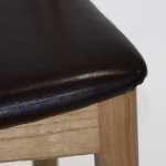 silla altea madera negra rattan natural 2