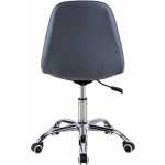 silla de escritorio capitone gris 2