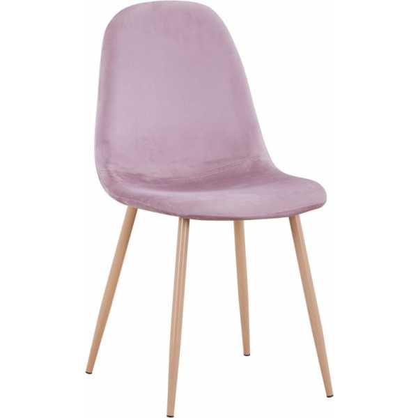 silla epoque new patas metalicas terciopelo rosa 25