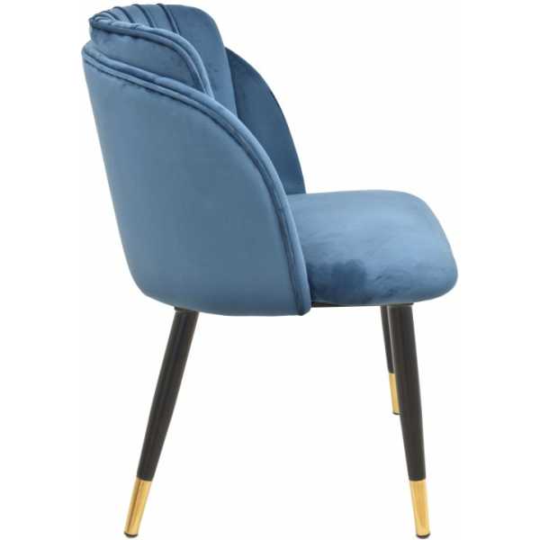silla glamour metal tapizado velvet azul 1