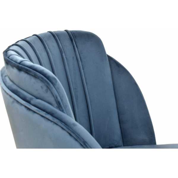 silla glamour metal tapizado velvet azul 4