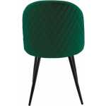 silla magda metal tapizado velvet verde 2