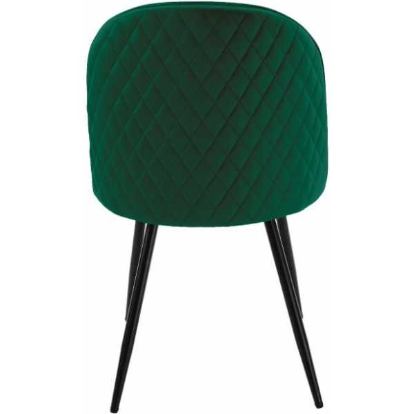 silla magda metal tapizado velvet verde 2