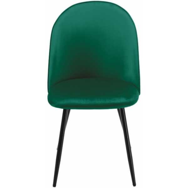 silla magda metal tapizado velvet verde 3