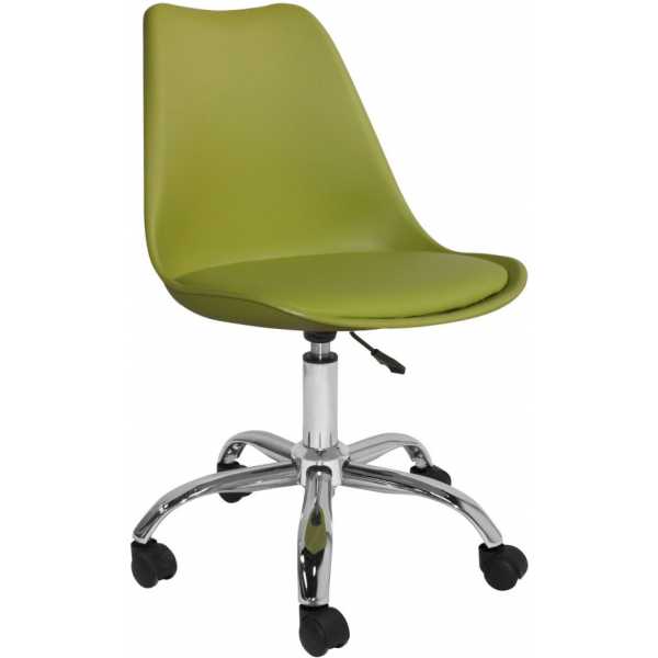 silla megan escritorio verde