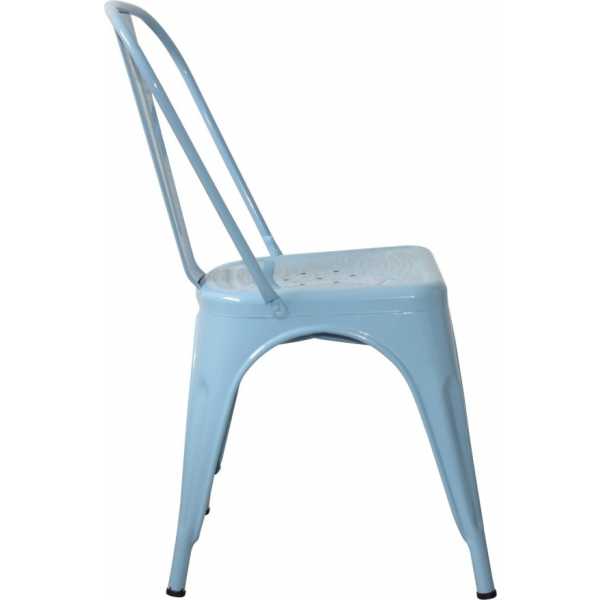 silla metalica volt azul 2