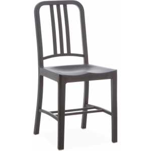 silla noia polipropileno negro
