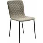 silla pitt metal tapizado tejido tecnico 8 marron