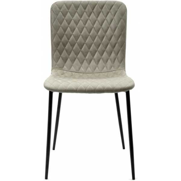 silla pitt metal tapizado tejido tecnico 8 marron 2