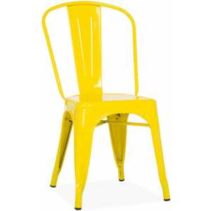 silla tol acero amarilla