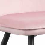 silla velvet terciopelo rosa 3