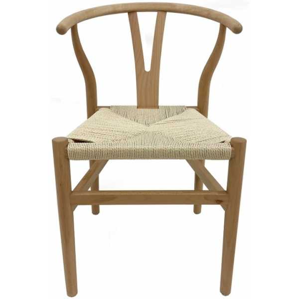 silla wish apilable madera de haya natural fibra trenzada 1