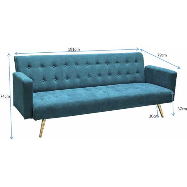 sofa cama misuri gris claro 4