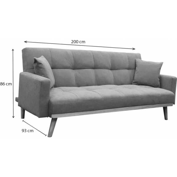Sofa cama victoria gris 4