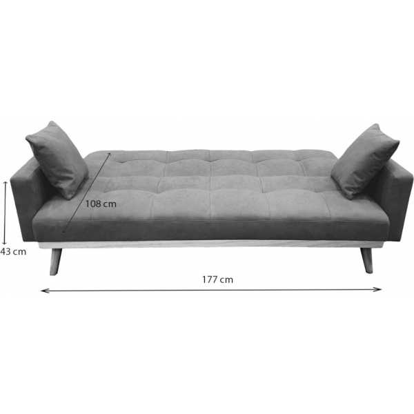 sofa cama victoria gris 5