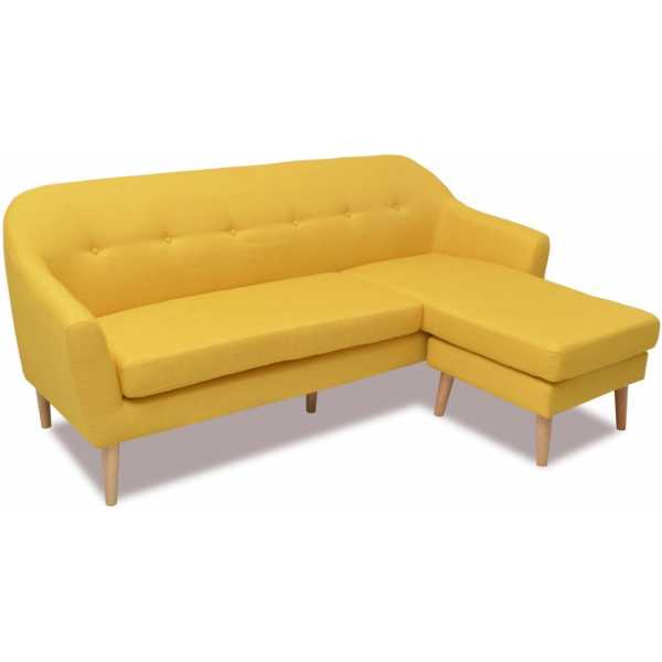 sofa chaise longue coli amarillo