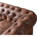 sofa chester 2 plazas similpiel vintage 6