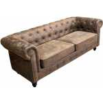 sofa chester premium 3 plazas similpiel vintage 1