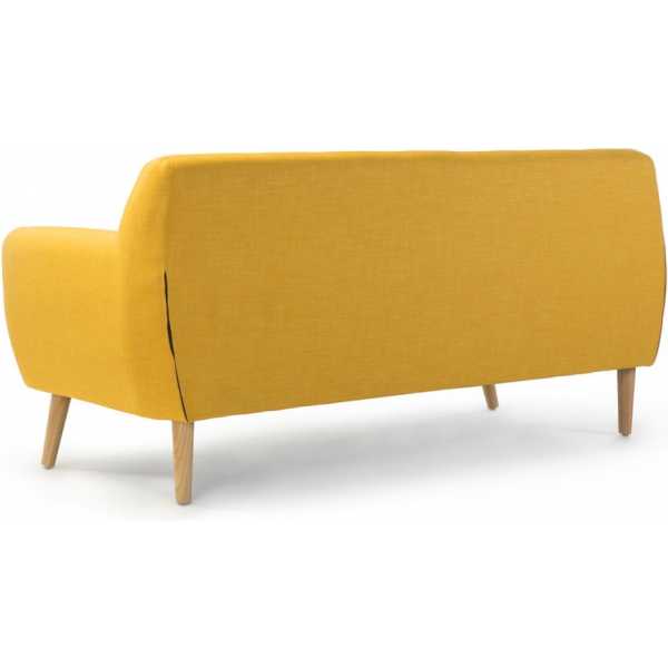 sofa nordic vintage amarillo 2