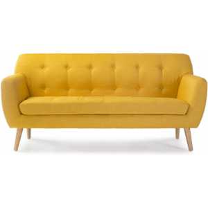 sofa nordic vintage amarillo