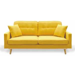 sofa tanya 3 plazas amarillo