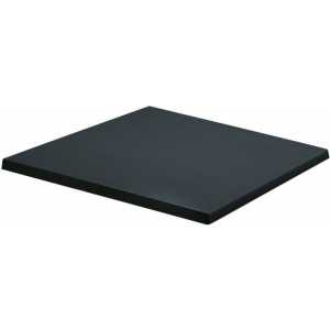 tablero de mesa werzalit negro 55 60 x 60 cms